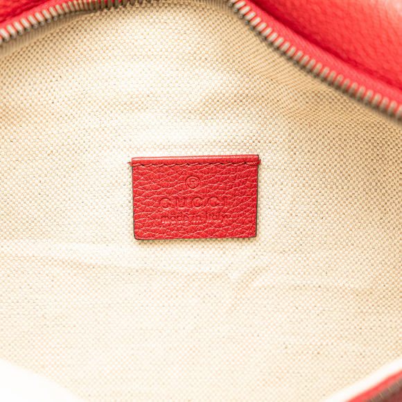 Pre-Loved Gucci Grained Calfskin Logo Belt Bag - Picture 5 of 11